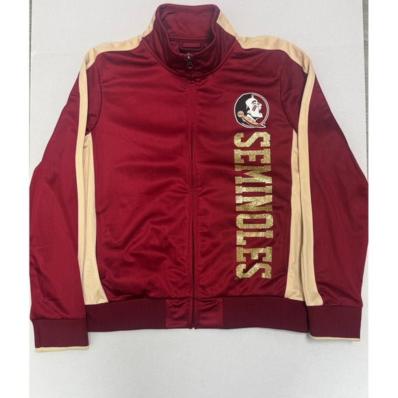 G-III Sports‎ Florida State Seminoles Track Jacket Full Zip L - Picture 1 of 9